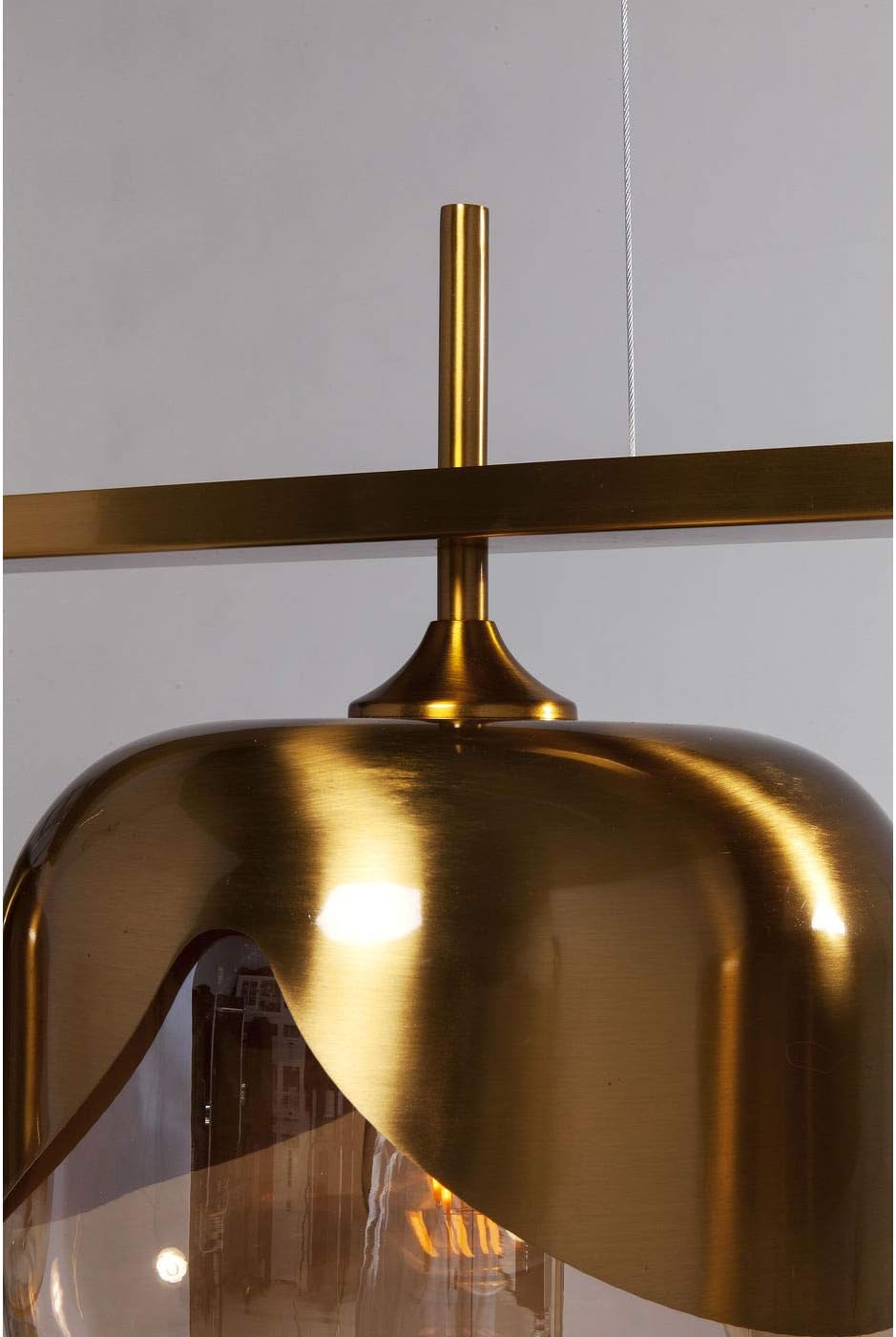 Kare Design Hängeleuchte Golden Goblet Quattro Ø25cm, 143x129x25cm