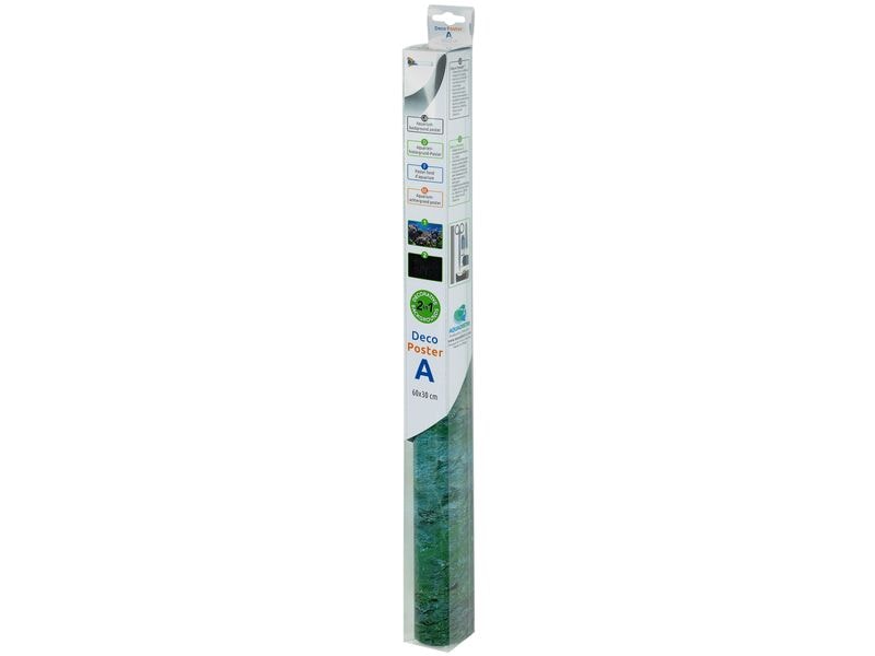 SuperFish Rückwandfolie Deko Poster B5 120 x 61 cm Poster-Rückwand für das Aquarium