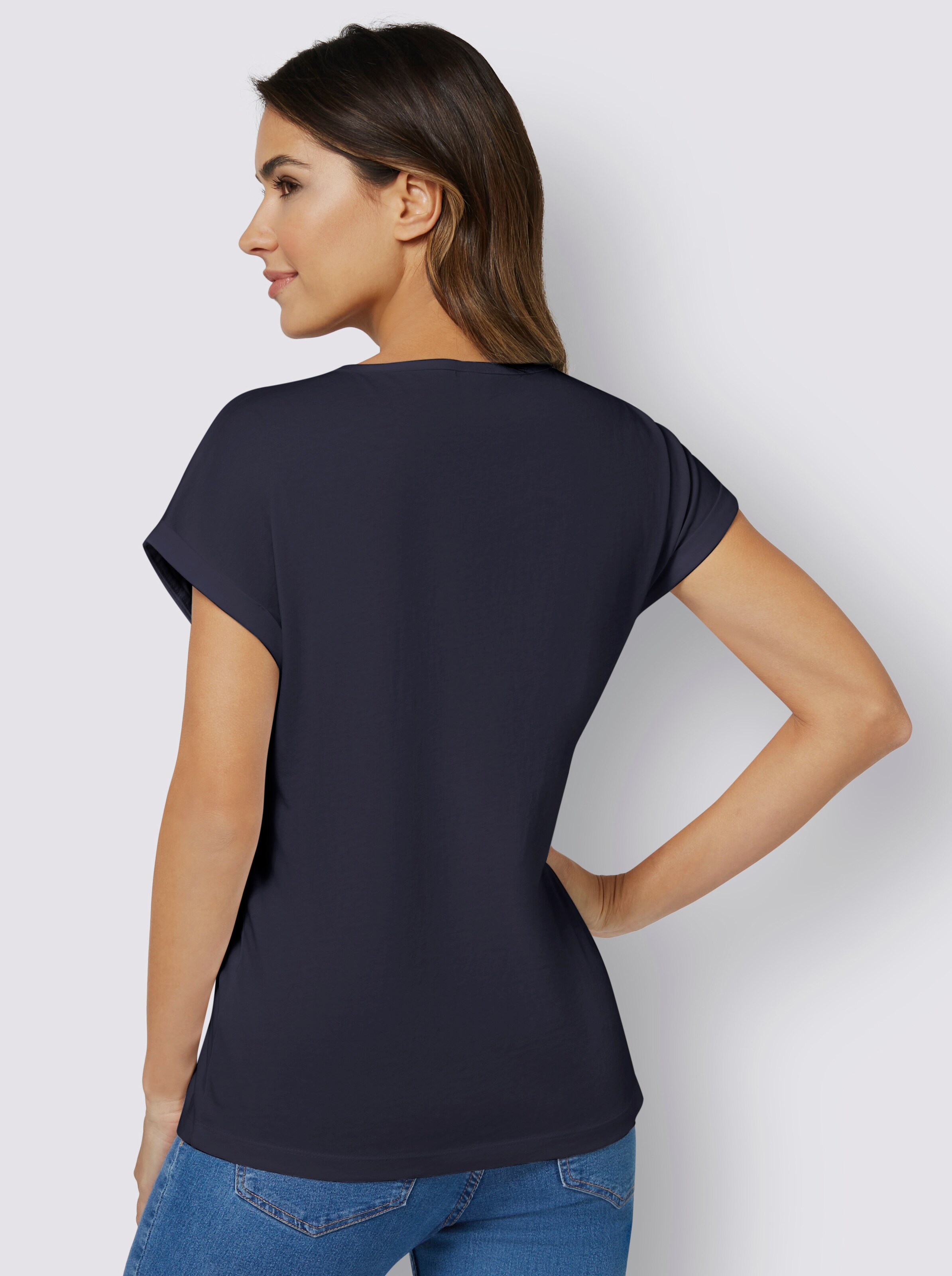 Rundhalsshirt