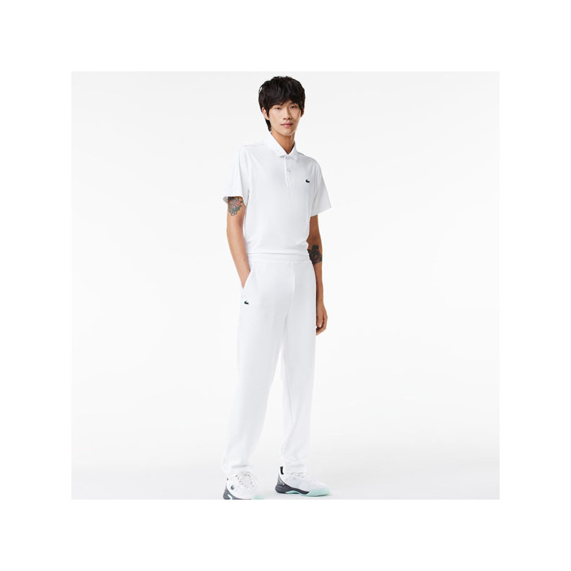 Pantalon de sport Lacoste blanc Track Trousers