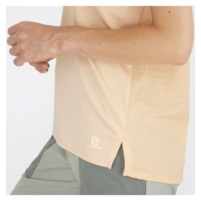 Maillot manches courtes Salomon OUTLine Summer Orange Femme