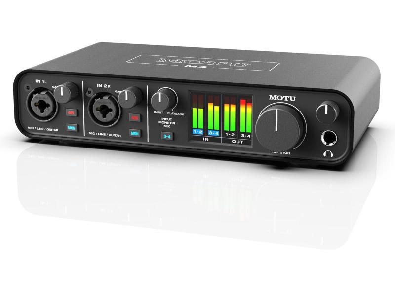 Motu Audio Interface Motu M4 4x4 USB-C Audiointerface
