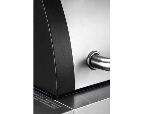 Char-Broil Gasgrill Professional PRO S 3 3-pits RVS incl. rooster, dekselthermometer, vetopvangbak, zijrooster, warmhoudrek, gietijzeren grillrooster