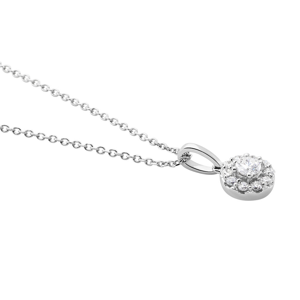 Collier Platine Alby Diamants