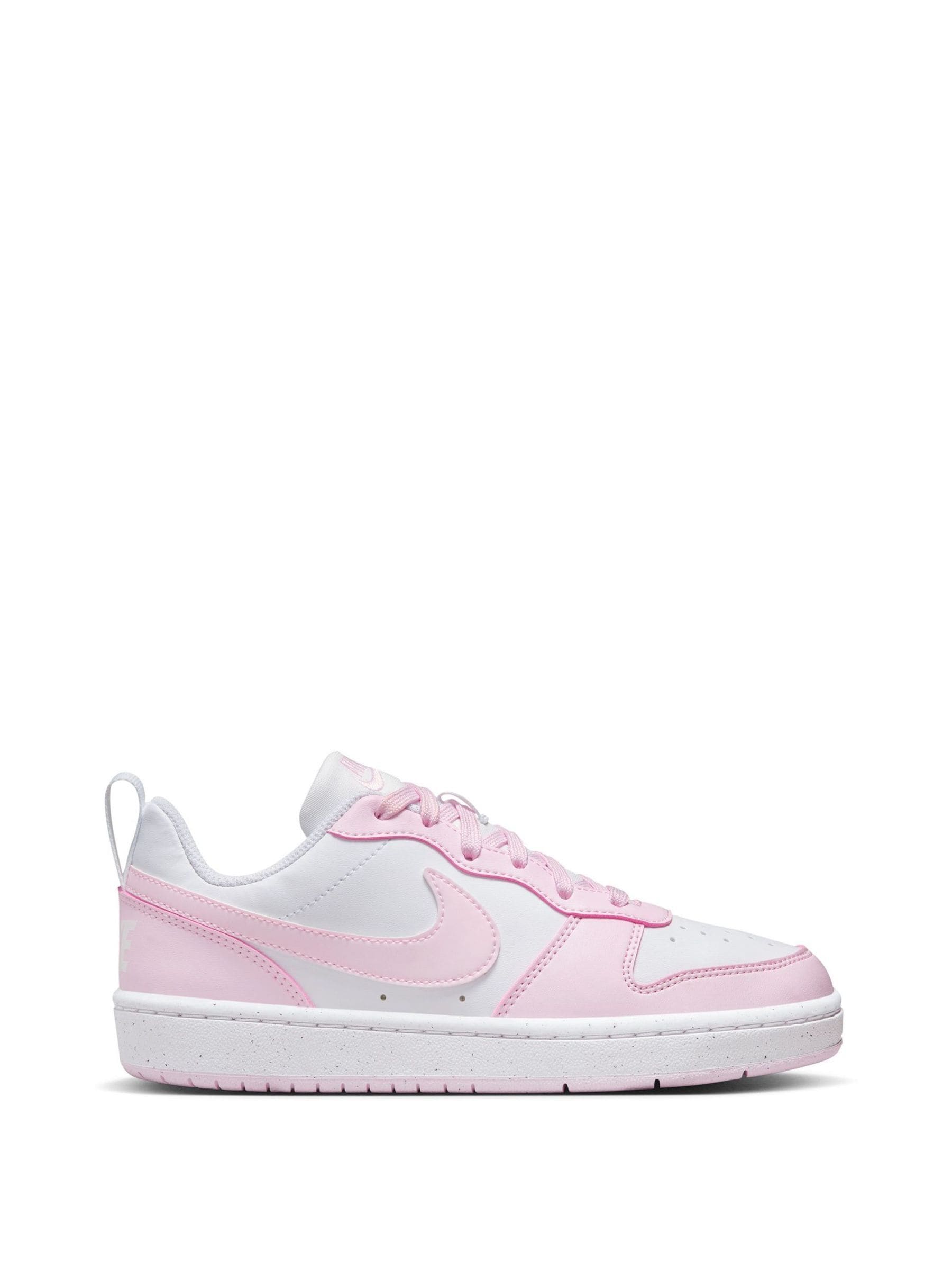 Wit/roze - Nike Youth Court Borough Low Recraft sneakers