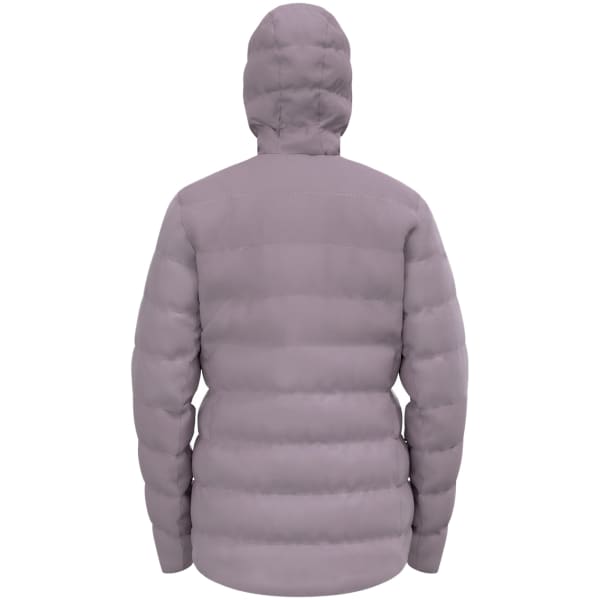 Doudoune randonnée ODLO INS SEVERIN N-THERMIC HOOD JACKET GRAY RIDGE