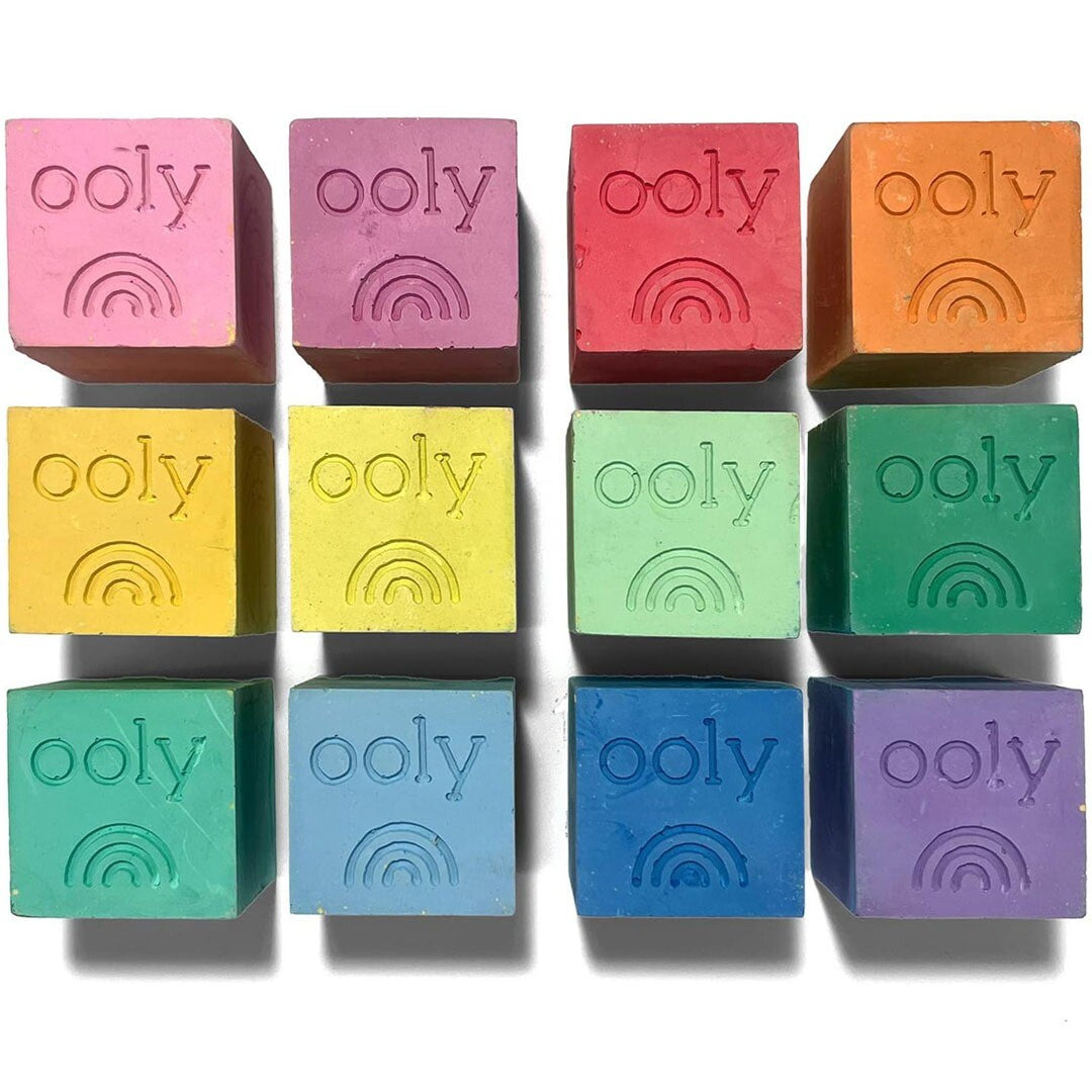 Ooly stoepkrijt chalk-o-rama - 12st