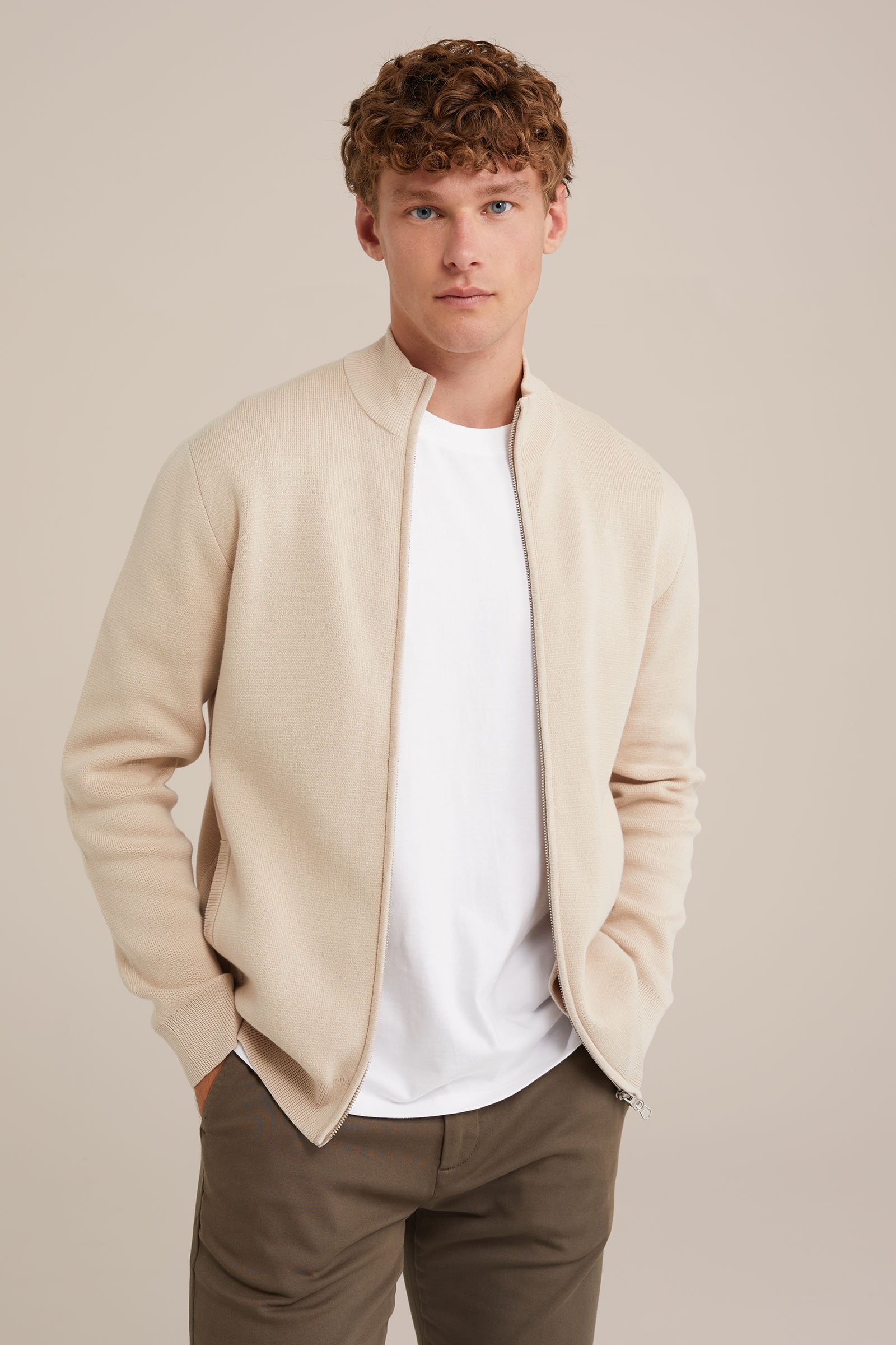 vest WE Fashion Beige