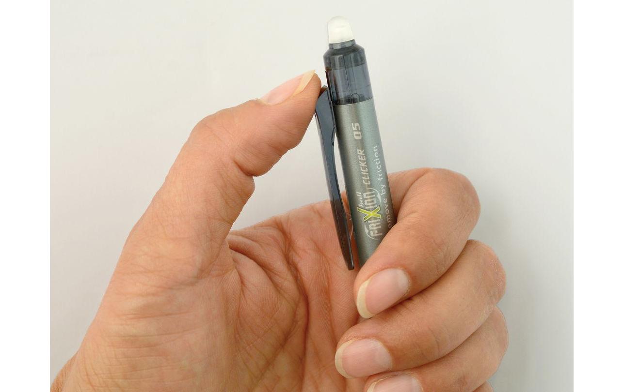Gelschreiber Frixion Clicker 0.25 mm RotOhne Rückstand löschbarer Tintenroller