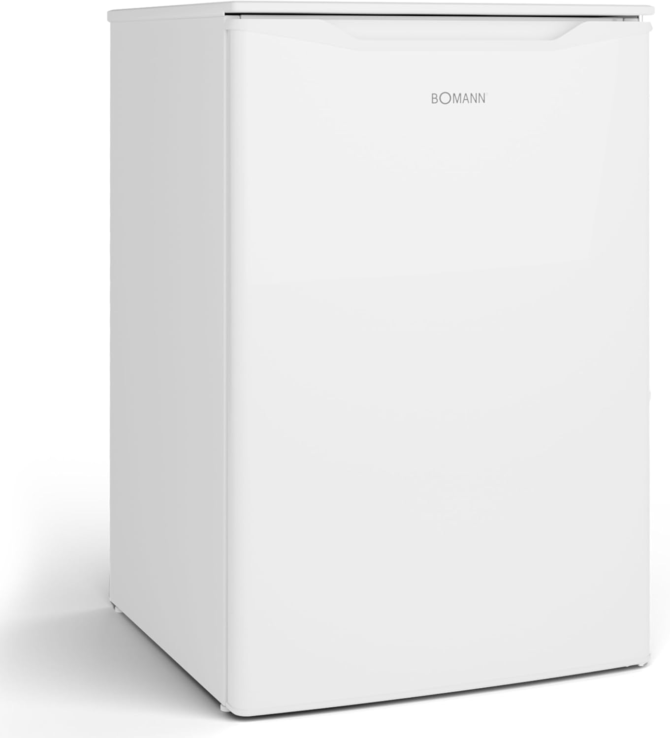 Bomann, Congélateur 87L GS7253-Blanc 4 Étoiles, Contrôle Progressif de Température, 3 Tiroirs, Bac à Glaçons, Réversible, Classe N/ST/T, Idéal pour Viandes et Légumes, Niveau Sonore 40 dB