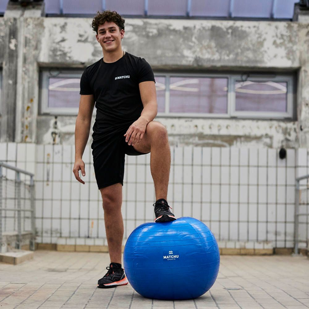 Matchu Sports - Gymnastikball - Pilatesball - Yogaball 75 cm