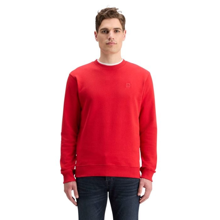 Scotch & Soda Essential Logo Badge Sweater Heren