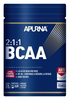 BCAA Apurna 2:1:1 Fruits rouges - 400g