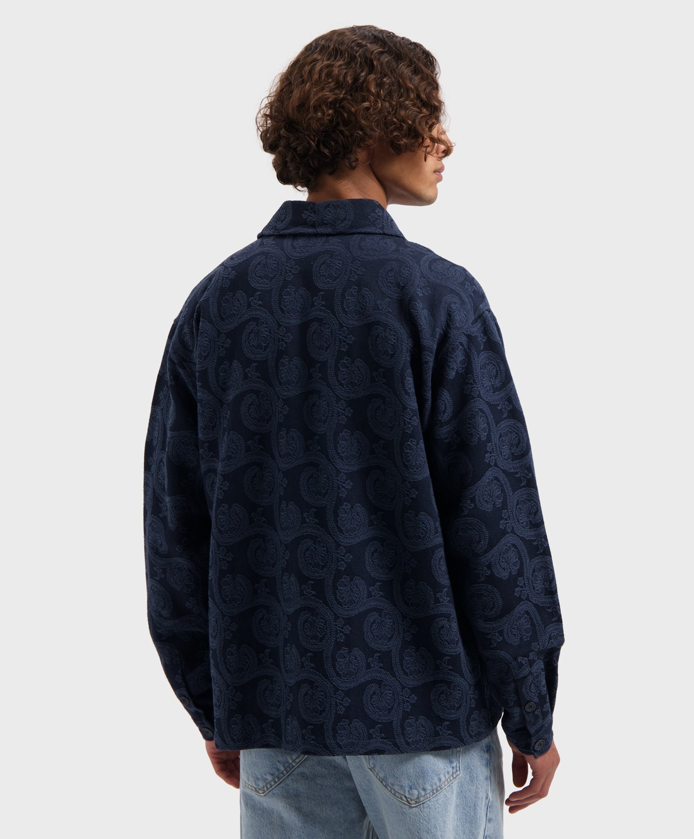 Law of the Sea Heren overshirt blauw