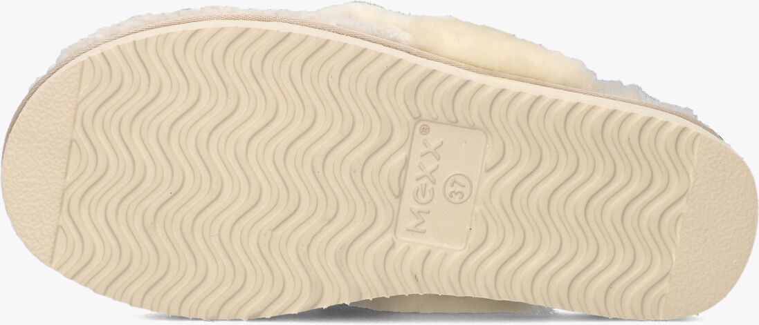 MEXX beige mexx pantoffels blixa snow