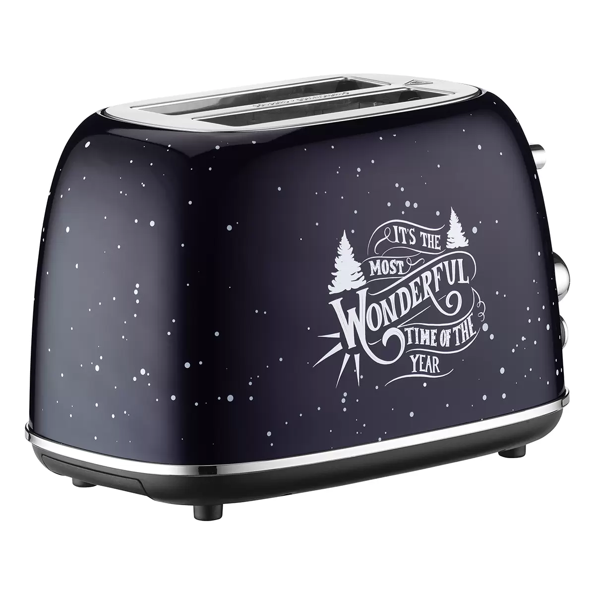 Wasserkocher und Toaster Set X-Mas Nights Bundle dunkelblau