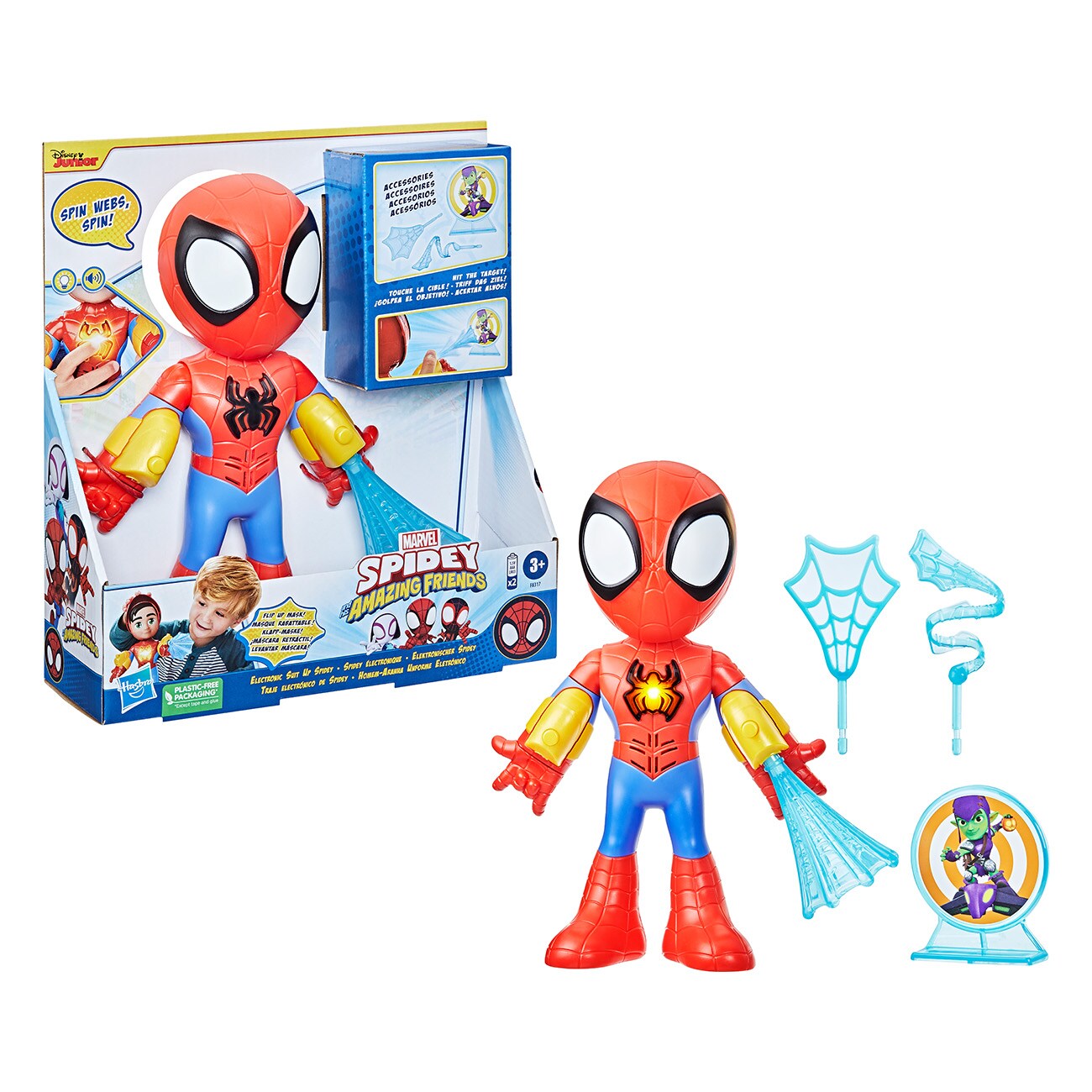 Hasbro Marvel Spidey and His Amazing Friends Mehrfarbig Spielfigur