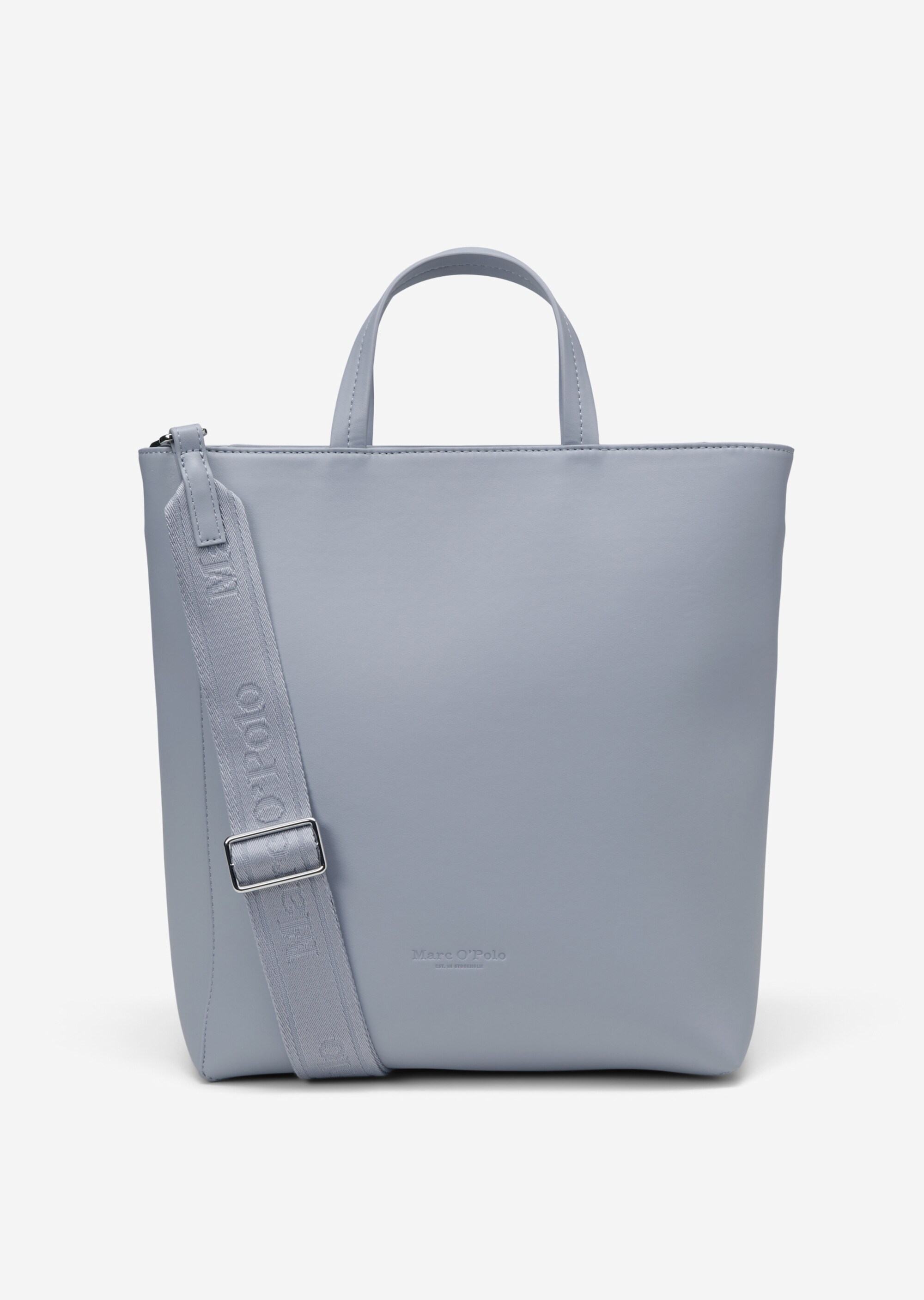 Shopper medium aus einer Lederalternative aus recyceltem Polyester