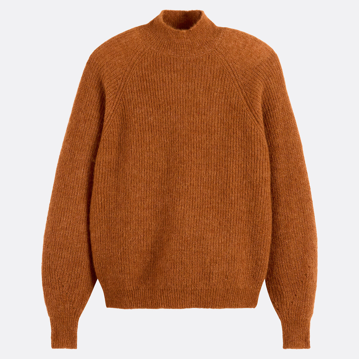 COLEÇÕES LA REDOUTE<br>Suéter ARISTIDE Signature com gola alta em alpaca mista