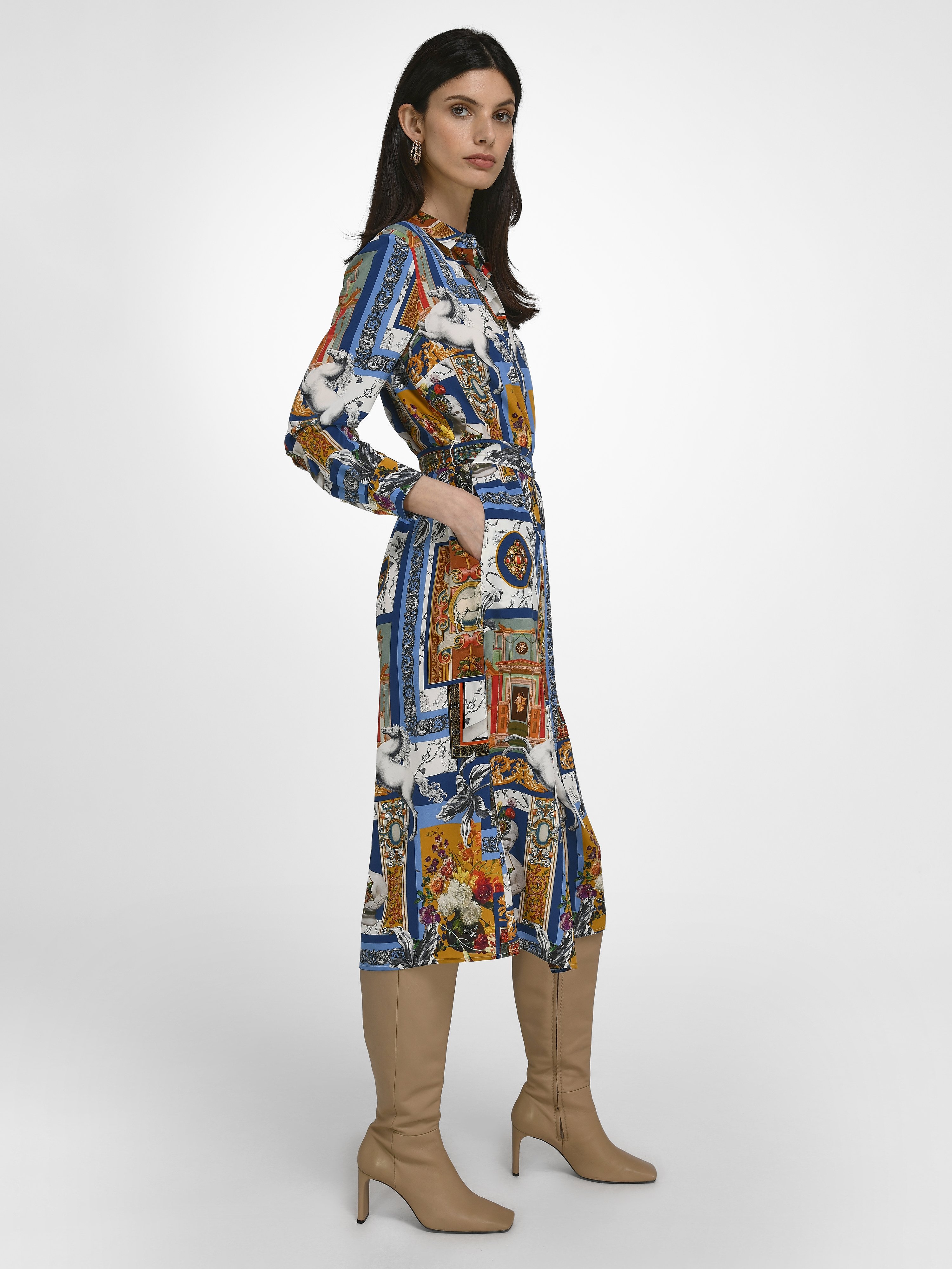 Kleid aus 100% Seide