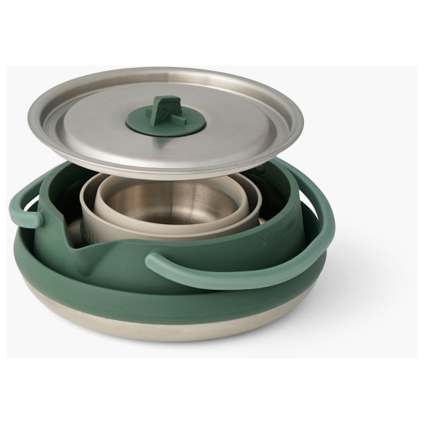Sea to Summit - Detour Stainless Steel Kettle Cook Set - Set de cuisson