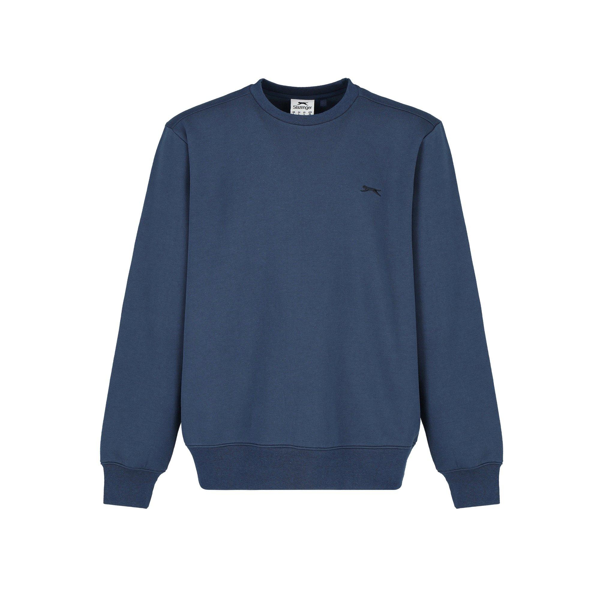 Slazenger Fleece Crew Sweater Mens