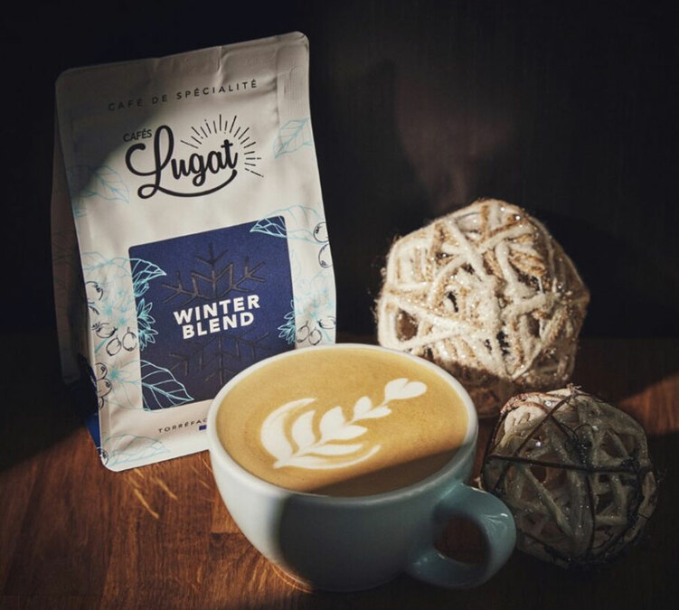 200 g - Café en grain Winter Blend - Cafés Lugat