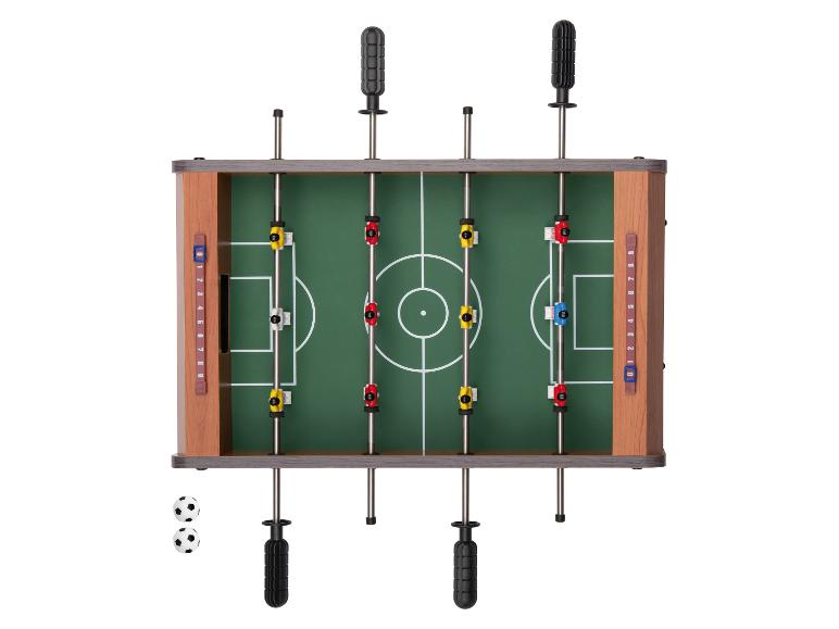 Mini tafelvoetbal, airhockey of biljart