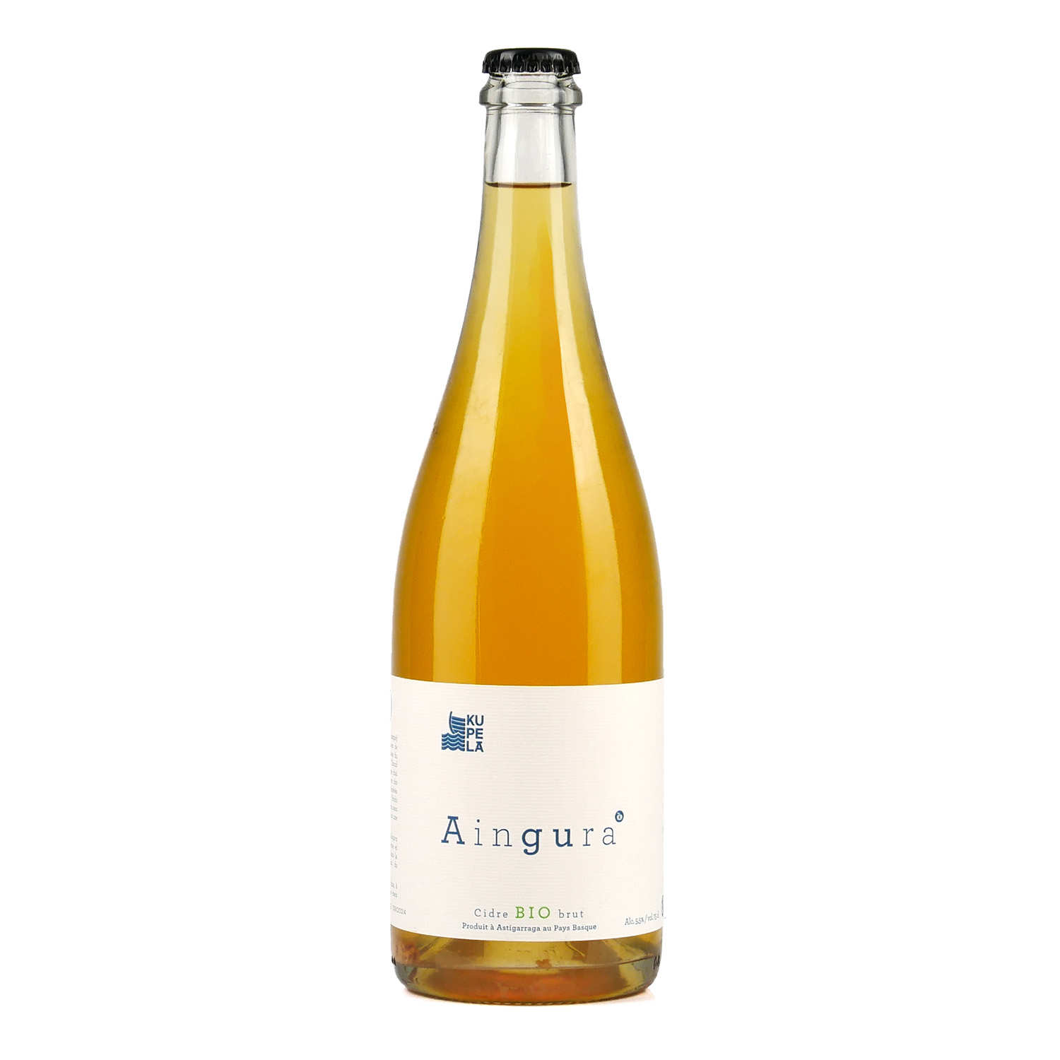 Aingura Kupela - Cidre brut bio 5.5%