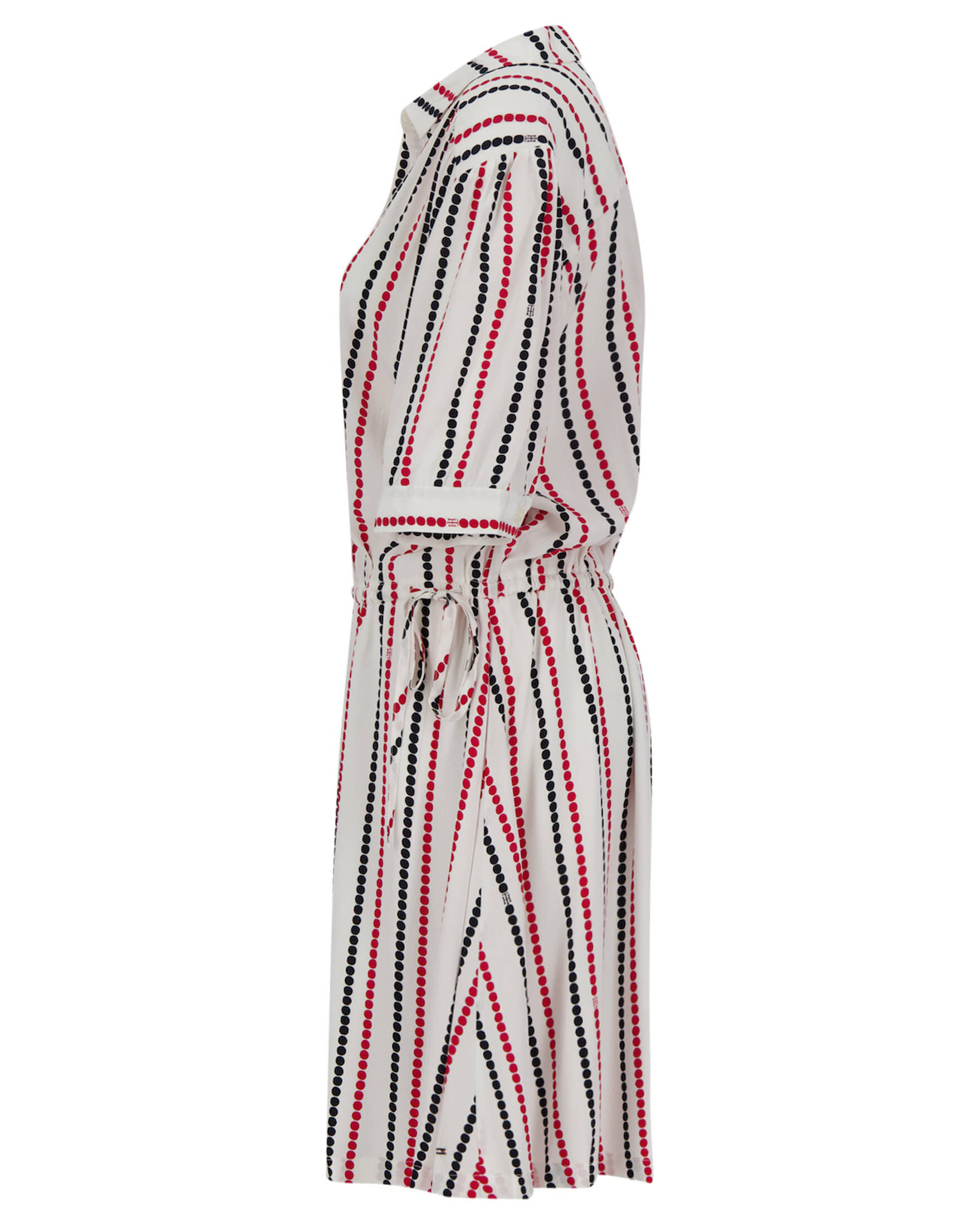 Tommy Hilfiger| Damen Blusenkleid CRV VIS KNEE SHIRT DRESS