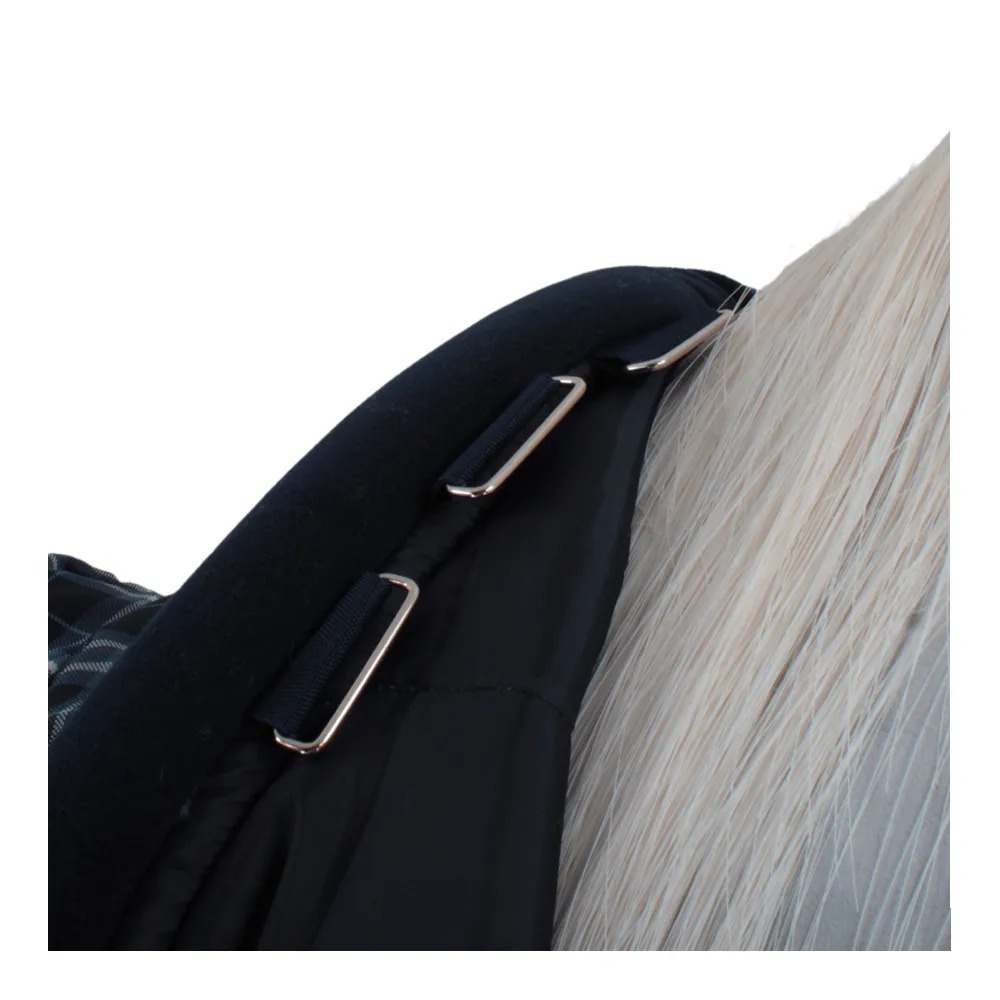 Horseware RHINO ORIGINAL 250G - Couverture de box navy check/indigo