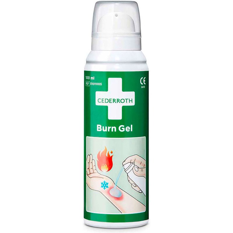 Gel pour brûlure Burn gel Cederroth,  Spray de 100 ml
