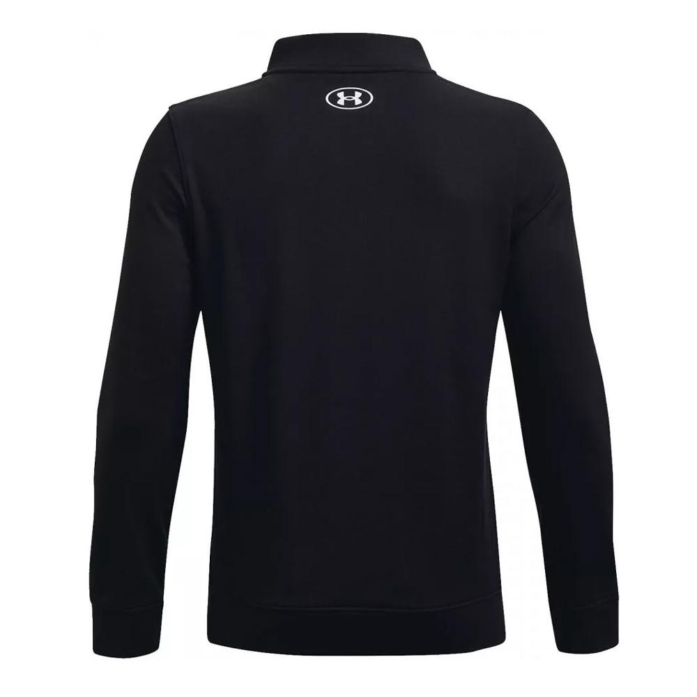 Under Armour Veste Zippée Noire Garçon Under Armour Pennant 2.0