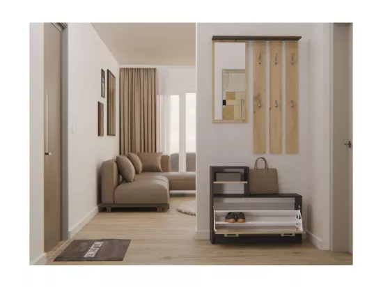 Armoire VERA ANTRACYT ARTISAN
