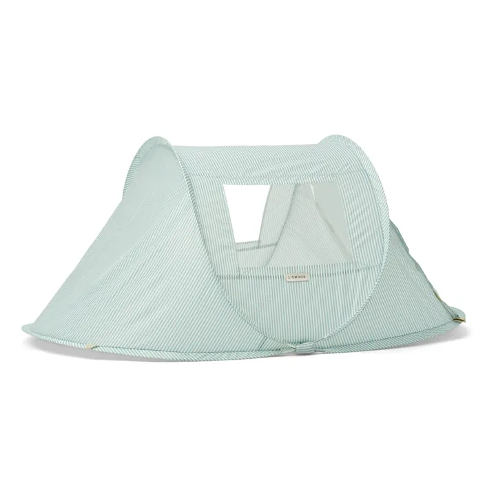Liewood Tente Bjork | Printed Stripe Ice blue/ Creme de la creme