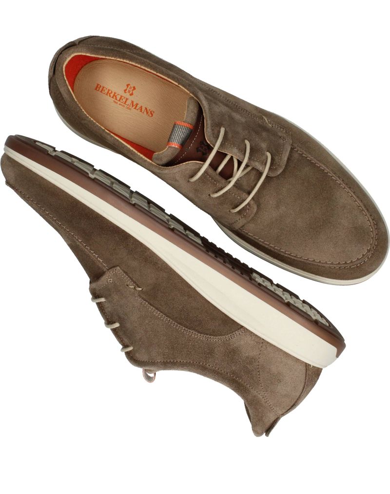 Berkelmans Lydden Veterschoenen Taupe Heren