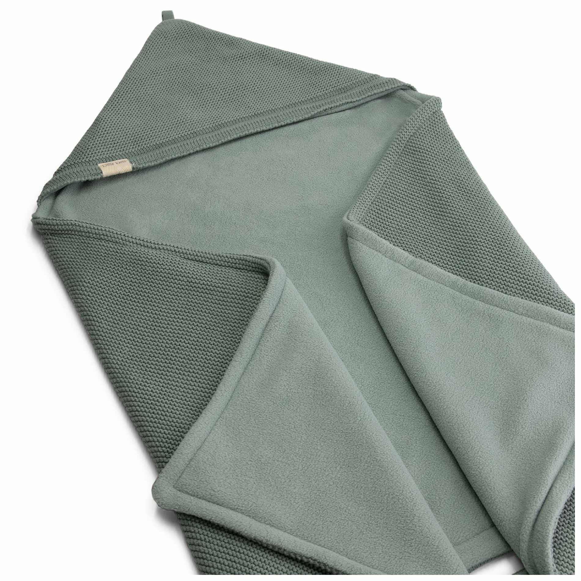Prénatal wikkeldeken Little Knits groen