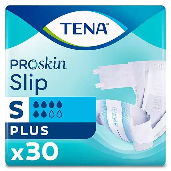 Tena Proskin Complete Slip Change Plus Size S - 30 unidades