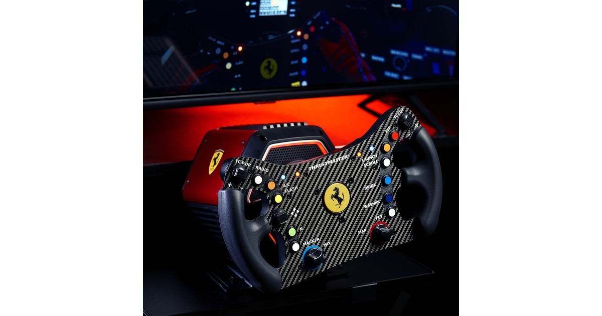 ThrustmasterFerrari 488 GT3 Wheel Add-On stuur add-on  (Grijs, Pc, PlayStation 4, PlayStation 5, Xbox One, Xbox Series X|S)