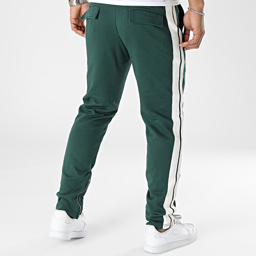Pantalon Jogging A Bandes Vert