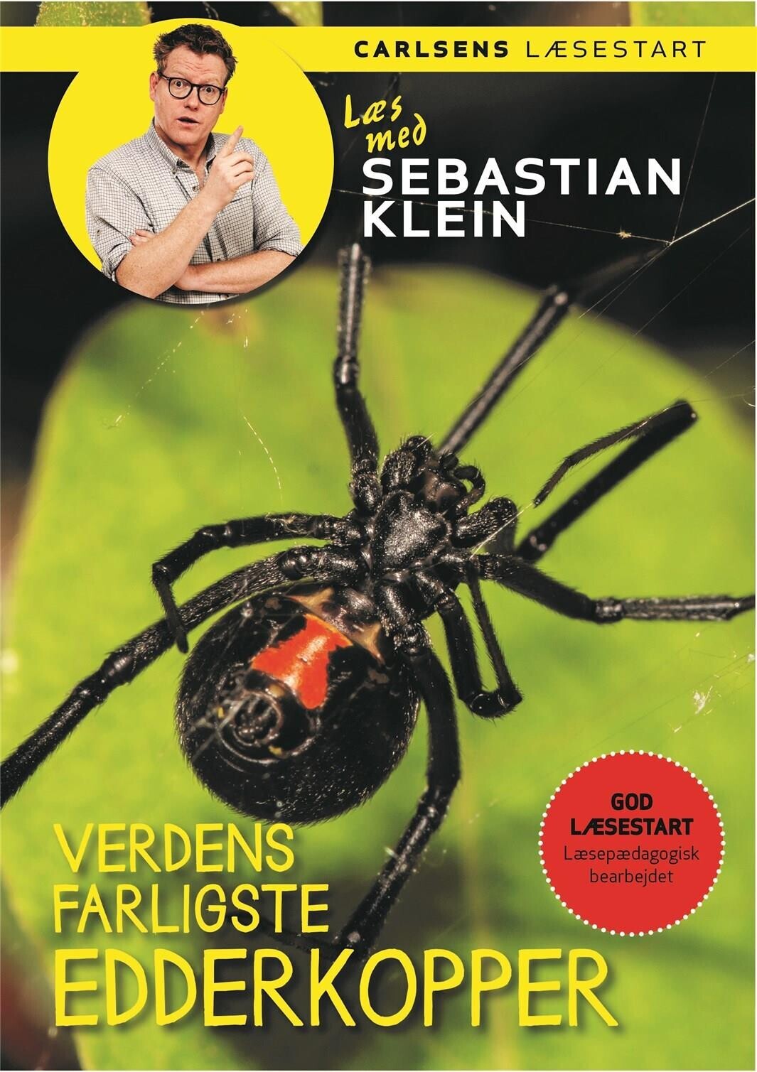 Læs Med Sebastian Klein - Verdens Farligste Edderkopper - Sebastian Klein - Bog