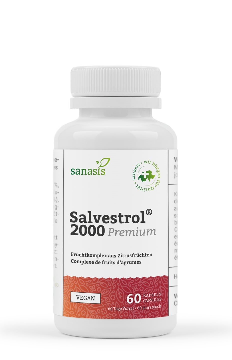 SANASIS Salvestrol 2000 Premium Kaps Ds 60 Stk