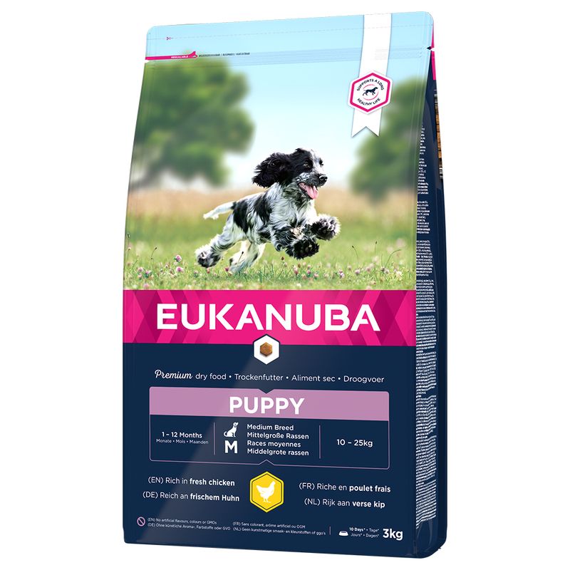 Eukanuba Puppy Medium Breed poulet pour chiot