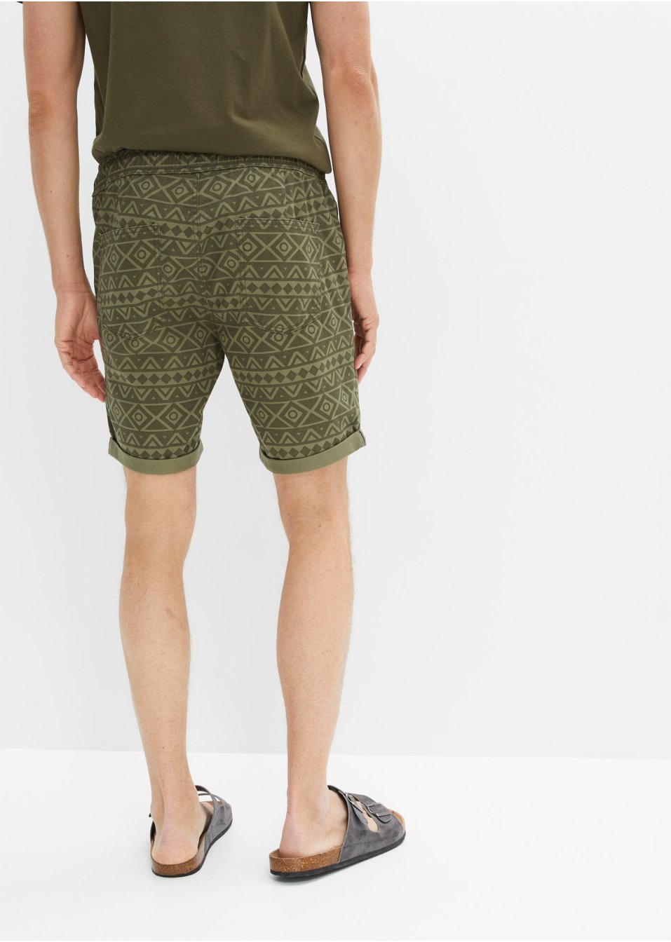 Bermuda à taille extensible, Regular Fit