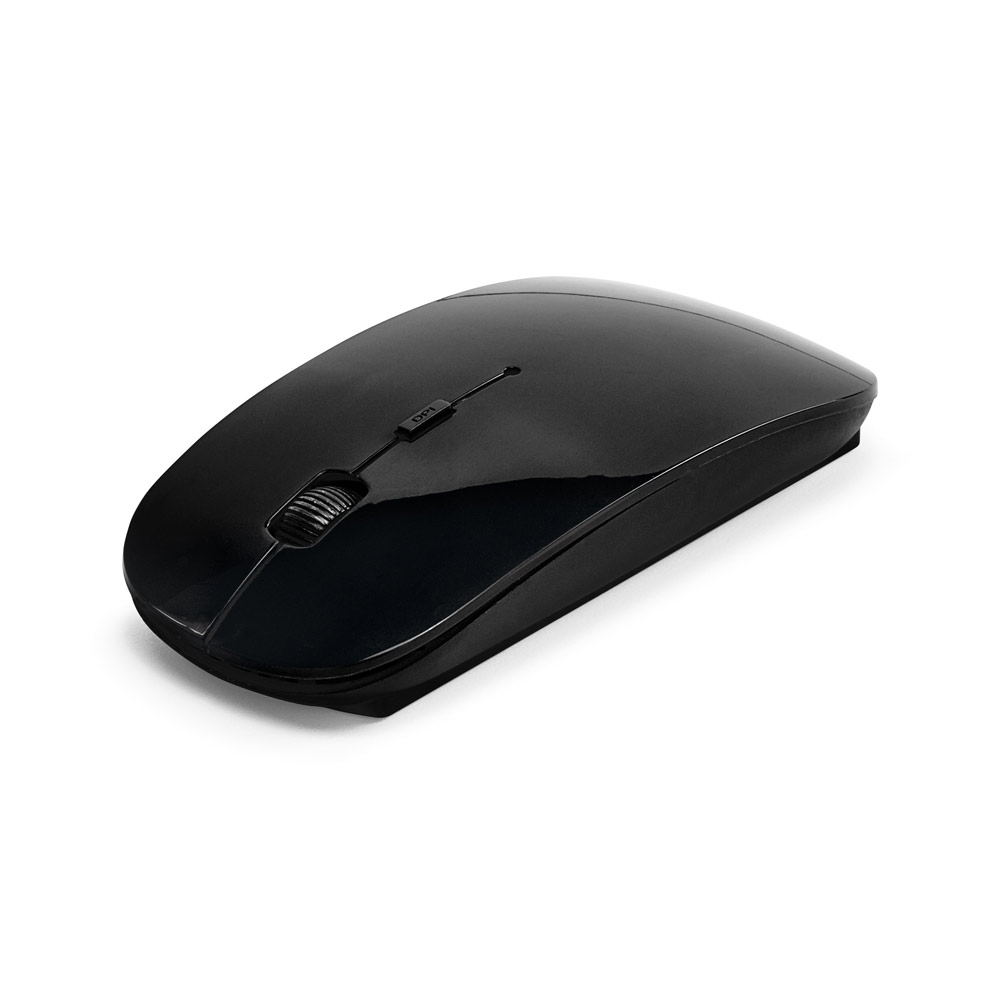 hi!dea 97304 - Souris sans fil alimentée par batterie en ABS recyclé (100 % rABS)