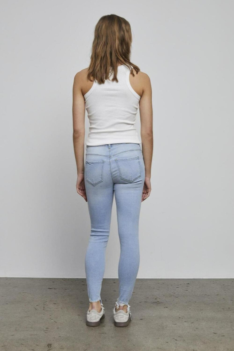 Noisy may blauwe dames jeans