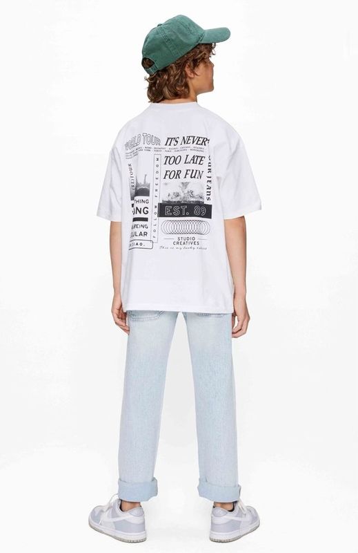 Retour - DAVIS - T-shirt - Wit - Katoen