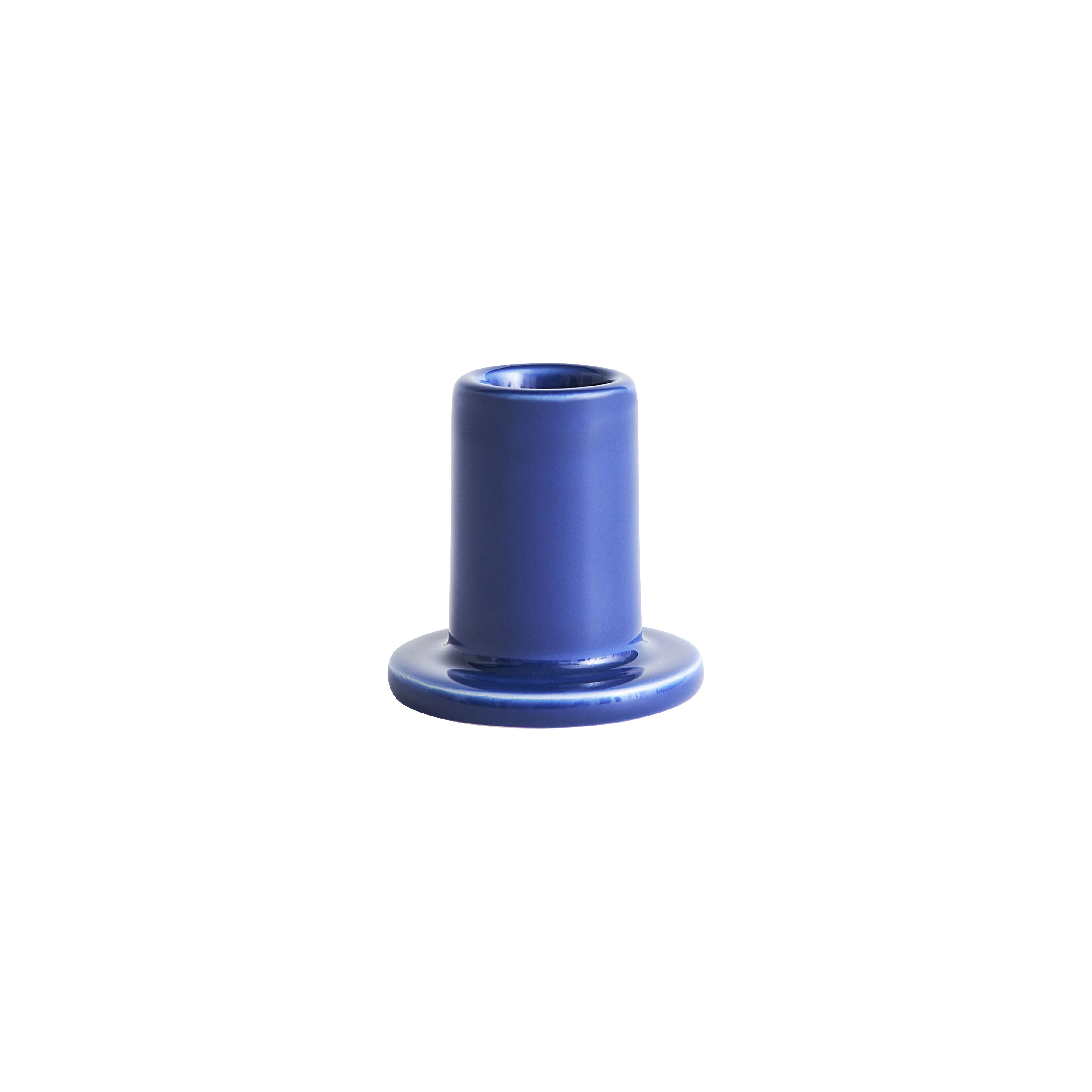 TUBE SMALL - Bougeoir céramique | Bleu
