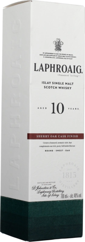LAPHROAIG 10 YEARS SHERRY FINISH 70CL