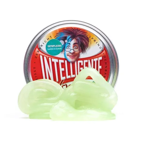 Trendbuzz Intelligente Knete Ektoplasma, leuchtet im Dunkeln, 80g
